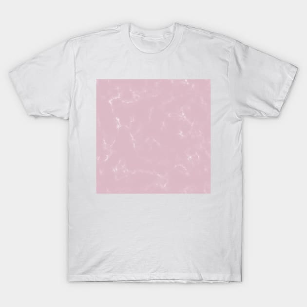 Pink pastel marble waves pattern T-Shirt by Pressia